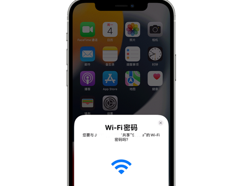 新州镇苹果15维修店分享iPhone15如何共享Wi-Fi密码 