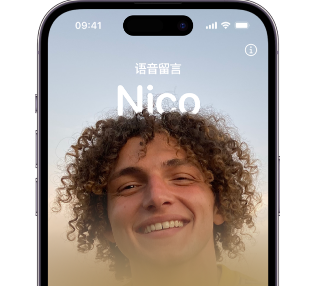 新州镇苹果15服务站分享iPhone15实时语音留言开启方法 