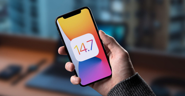 新州镇苹果手机维修分享升级iOS 14.7.1 正式版后无服务怎么办 